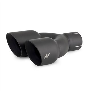 Mishimoto | Mishimoto Dual Offset Exhaust Tips, 2.5" Inlet, 3" Outlet