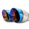 Mishimoto | Mishimoto Dual Offset Exhaust Tips, 2.5" Inlet, 3" Outlet