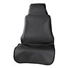 ARIES | Seat Defender 58" x 23" Removable Waterproof Black Bucket Seat Cover