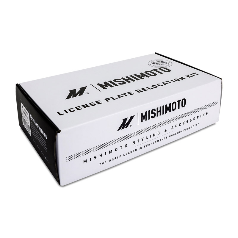Mishimoto | License Plate Relocation Kit, fits Toyota Tacoma 2016-2023 - Tacoma SR5 / Limited 2.7L / 3.5L 2016-2023