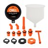 Mishimoto | No-Spill Coolant Funnel Kit, 15 Piece