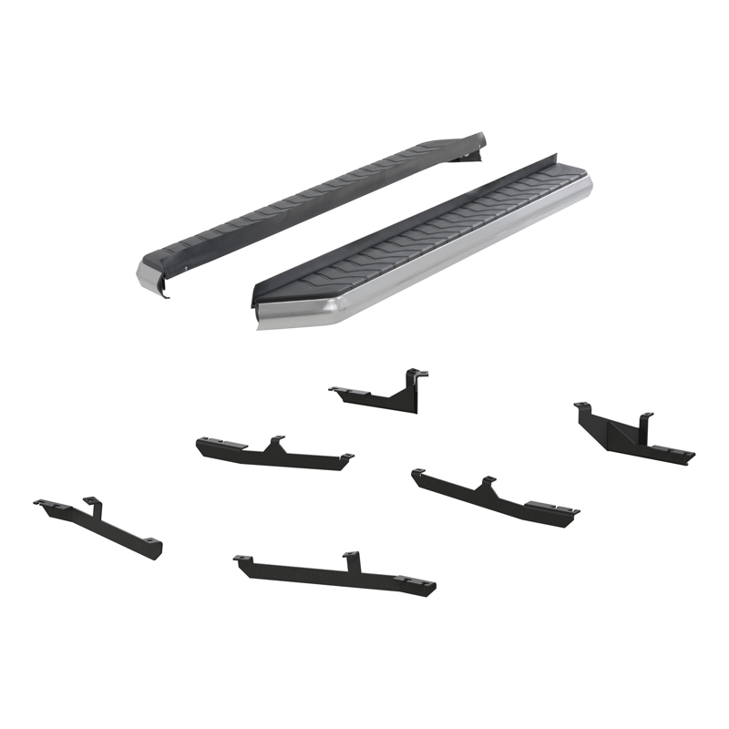 ARIES | AeroTread 5" x 70" Polished Stainless Running Boards - Tucson 1.6T / 2.0L 2016-2017