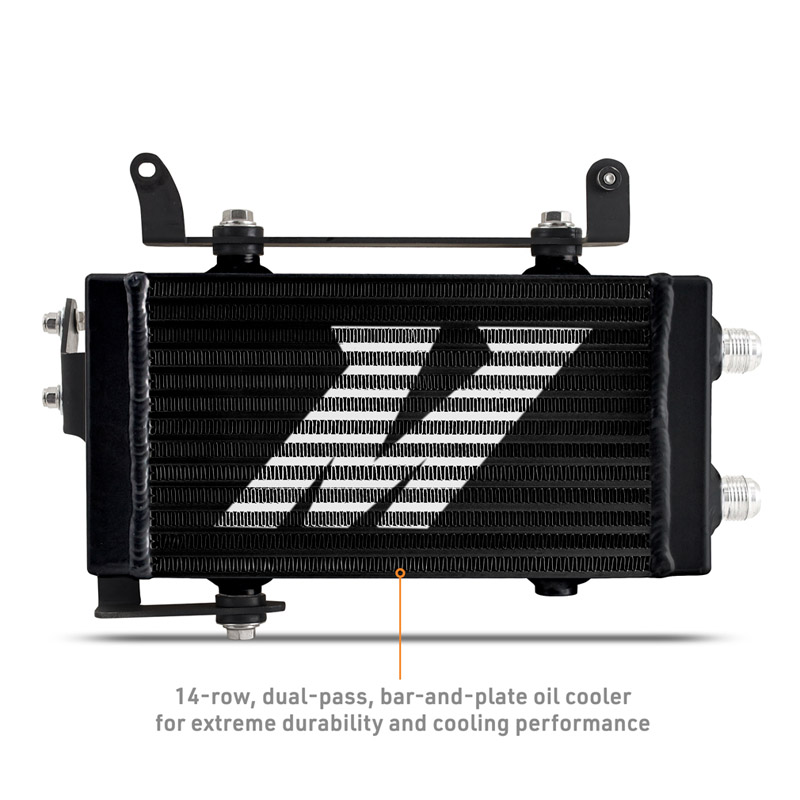 Mishimoto | Oil Cooler Kit, Fits Toyota GR Corolla 2023+, Thermostatic Black Cooler - GR Corolla 1.6T 2023-2024