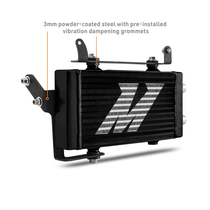 Mishimoto | Oil Cooler Kit, Fits Toyota GR Corolla 2023+, Thermostatic Black Cooler - GR Corolla 1.6T 2023-2024