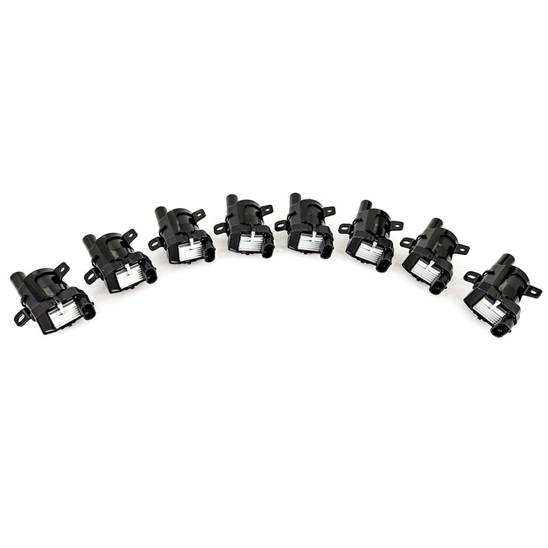 Mishimoto | Ignition Coil, Fits GM L-Series Truck Engines (Heatsink Style) 1999-2007, 8-Pack - Buick / Cadillac / Chevrolet / GM