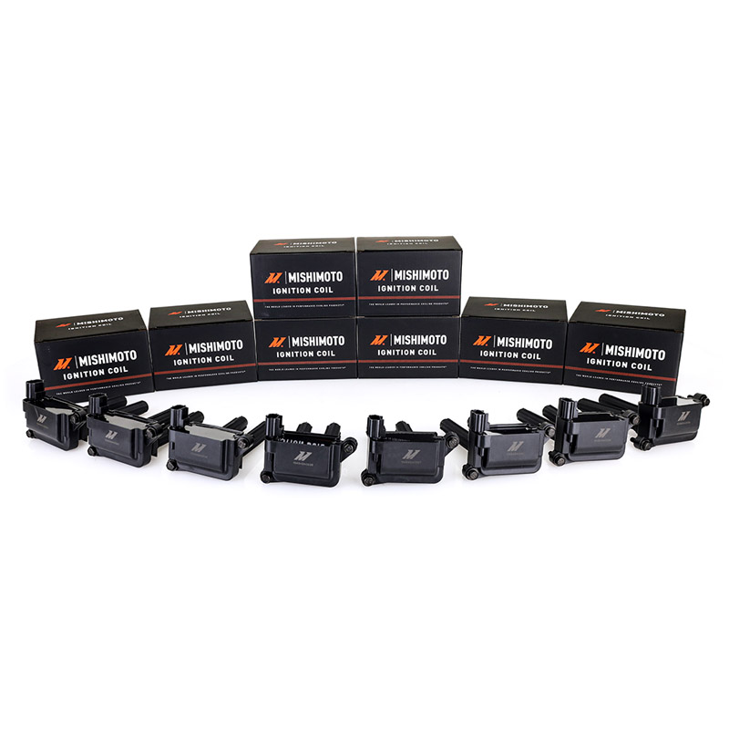 Mishimoto | Ignition Coil, Fits HEMI Engines 2006+, Set of 8 - Chrysler / Dodge 2006-2024