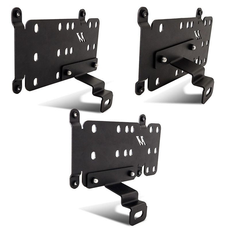 Mishimoto | License Plate Relocation Kit, Fits Ford Bronco 2021+, Plastic Bumper - Bronco 2.3T / 2.7T / 3.0T 2021-2024