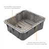 Mishimoto | Aluminum Transmission Pan, fits Chevy/GMC 6.6L Duramax 2001-2019 - Chevrolet / GMC 2006-2019