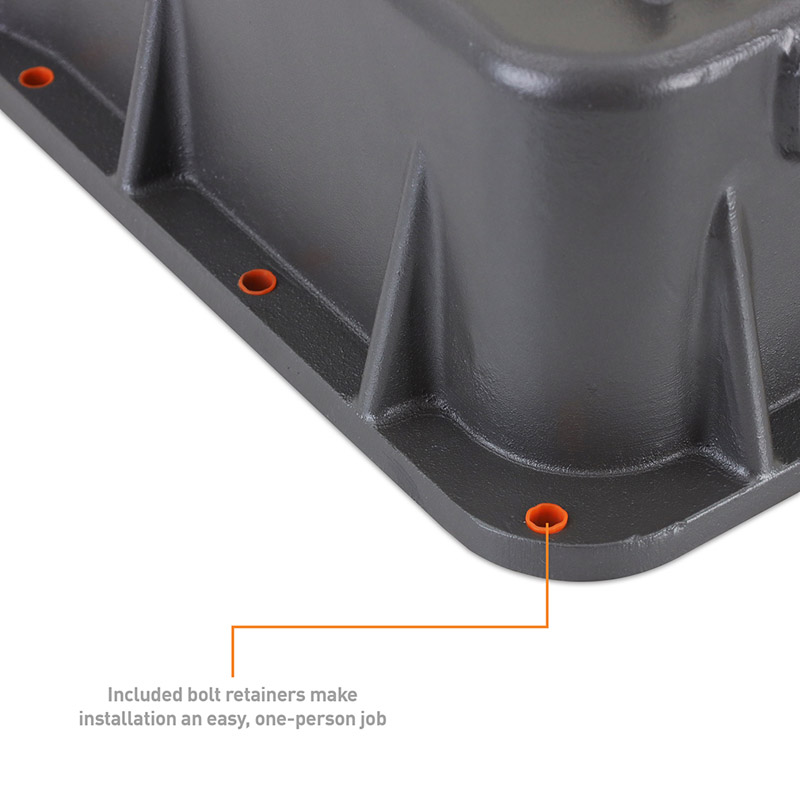 Mishimoto | Aluminum Transmission Pan, fits Chevy/GMC 6.6L Duramax 2001-2019 - Chevrolet / GMC 2006-2019