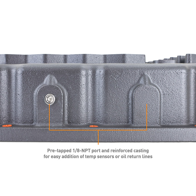 Mishimoto | Aluminum Transmission Pan, fits Dodge Ram 6.7L Cummins 2007.5+ - Chrysler / Dodge / Jeep 2001-2023