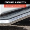 ARIES | AeroTread 5" x 73" Polished Stainless Running Boards - Durango 3.6L / 5.7L / 6.4L 2011-2018 ARIES Step Bars