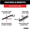ARIES | AeroTread 5" x 67" Polished Stainless Running Boards - Equinox / Terrain 2018-2021 ARIES Step Bars