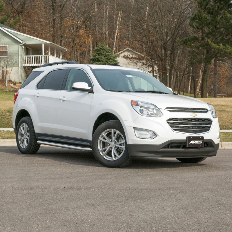 ARIES | AeroTread 5" x 67" Polished Stainless Running Boards - Equinox / Terrain 2018-2021 ARIES Step Bars