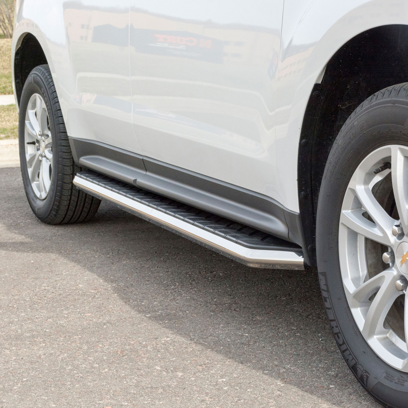 ARIES | AeroTread 5" x 67" Polished Stainless Running Boards - Equinox / Terrain 2018-2021 ARIES Step Bars