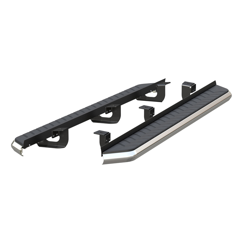 ARIES | AeroTread 5" x 73" Polished Stainless Running Boards - Explorer 2.3T / 3.0T / 3.3L 2020-2022 ARIES Step Bars