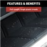 ARIES | AeroTread 5" x 73" Polished Stainless Running Boards - Explorer 2.3T / 3.0T / 3.3L 2020-2022 ARIES Step Bars