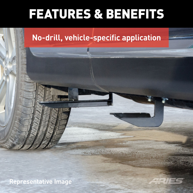 ARIES | Mounting Brackets for AeroTread - Highlander 2.5L / 2.7L / 3.5L 2014-2020 ARIES Step Bars