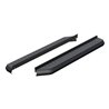ARIES | AeroTread 5" x 70" Black Stainless Running Boards (No Brackets) - Acura / Ford / Honda / Hyundai / Jeep / Nissan / Toyot