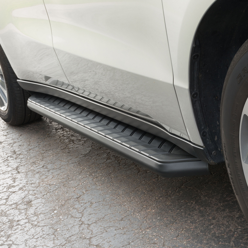 ARIES | AeroTread 5" x 70" Black Stainless Running Boards (No Brackets) - Acura / Ford / Honda / Hyundai / Jeep / Nissan / Toyot