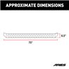 ARIES | RidgeStep 6-1/2" x 75" Running Boards - Chevrolet / GMC 2005-2020 ARIES Step Bars