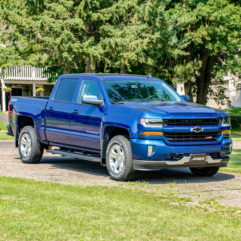 ARIES | RidgeStep 6-1/2" x 75" Running Boards - Chevrolet / GMC 2005-2020 ARIES Step Bars