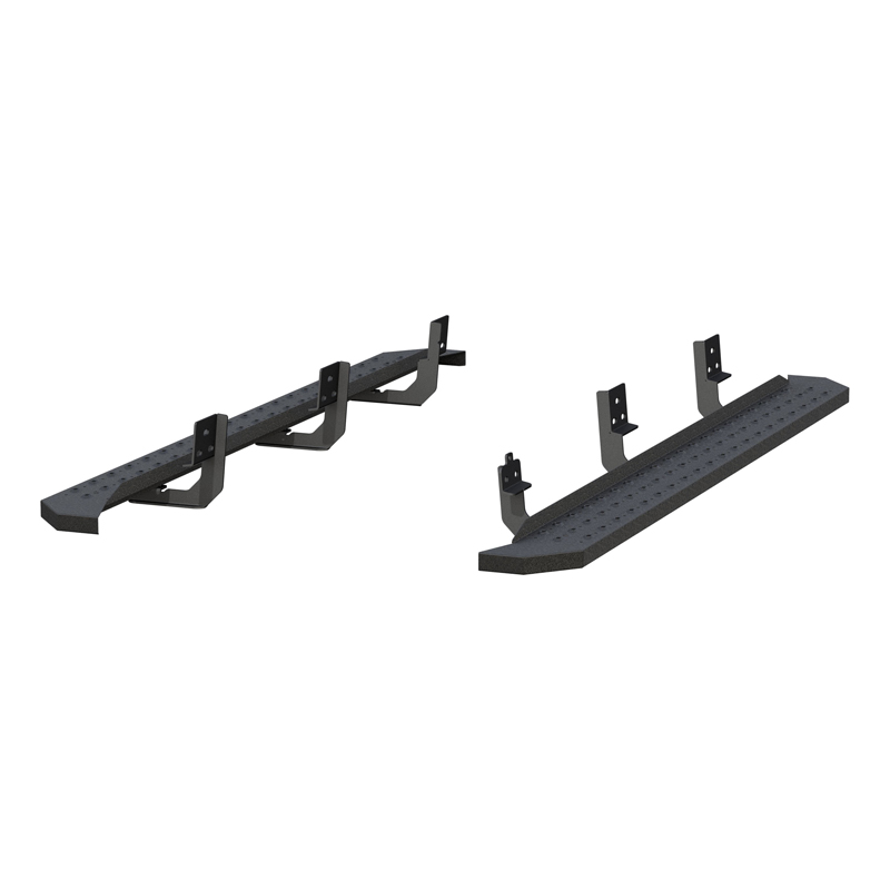 ARIES | RidgeStep 6-1/2" x 85" Black Steel Running Boards - Ram 1500 / Classic / 2500 / 3500 2011-2022 ARIES Step Bars
