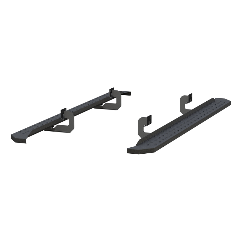 ARIES | RidgeStep 6-1/2" x 91" Black Steel Running Boards - F-150 2004-2014
