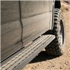ARIES | RidgeStep 6-1/2" x 85" Black Steel Running Boards - F-150 / F-250 / F-350 2015-2023 ARIES Step Bars