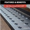 ARIES | RidgeStep 6-1/2" x 91" Steel Running Boards - Ram 1500 / 2500 / 3500 2009-2022 ARIES Step Bars