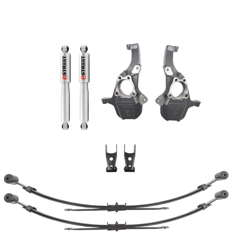 Belltech | Front And Rear Complete Kit W/O Shocks - Silverado / Sierra 1500 2019-2024