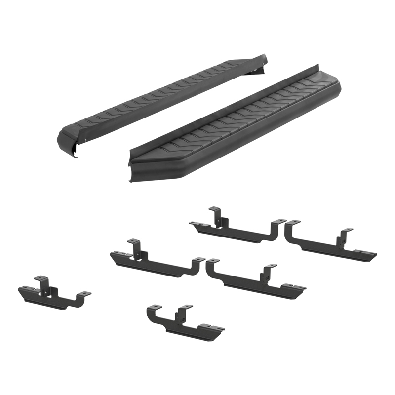 ARIES | AeroTread 5" x 67" Black Stainless Running Boards - Renegade 2015-2020