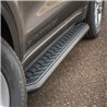 ARIES | AeroTread 5" x 73" Black Stainless Running Boards - Explorer 2.3T / 3.0T / 3.3L 2020-2022 ARIES Step Bars
