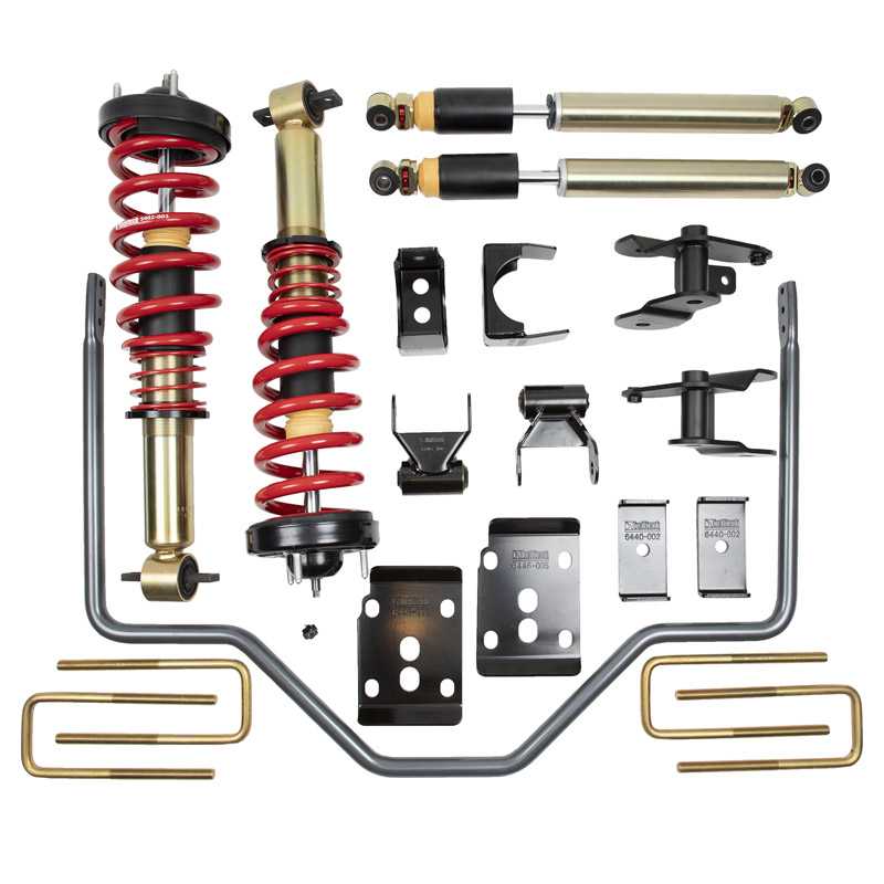 Belltech | Complete Kit Inc. Damping/Height Adjustable Front Coilovers & Rear Sway Bar - F-150 2015-2020