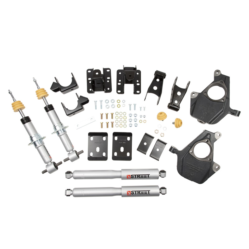 Belltech | Front And Rear Complete Kit W/ Street Performance Shocks - Silverado / Sierra 1500 2016-2018