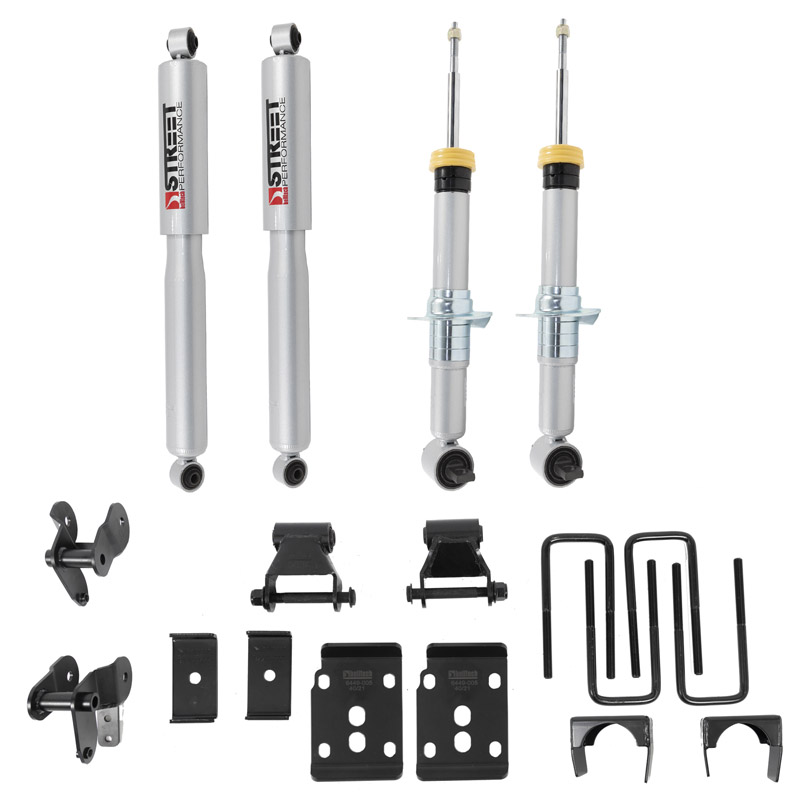 Belltech | Front And Rear Complete Kit W/ Street Performance Struts/Shocks - F-150 2021-2023