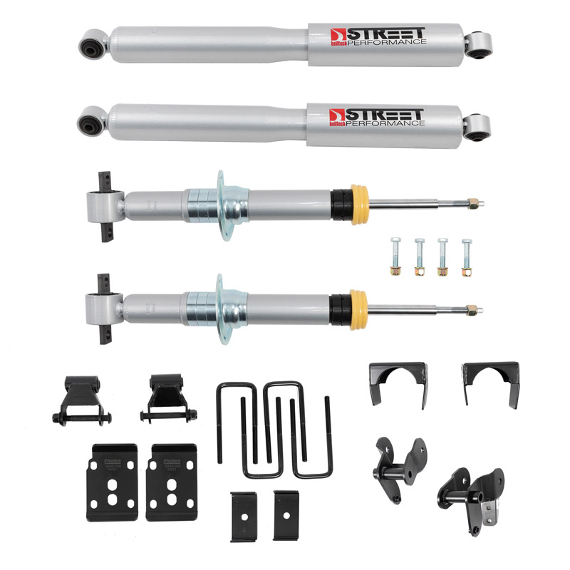 Belltech | Front And Rear Complete Kit W/ Street Performance Struts/Shocks - F-150 2021-2023