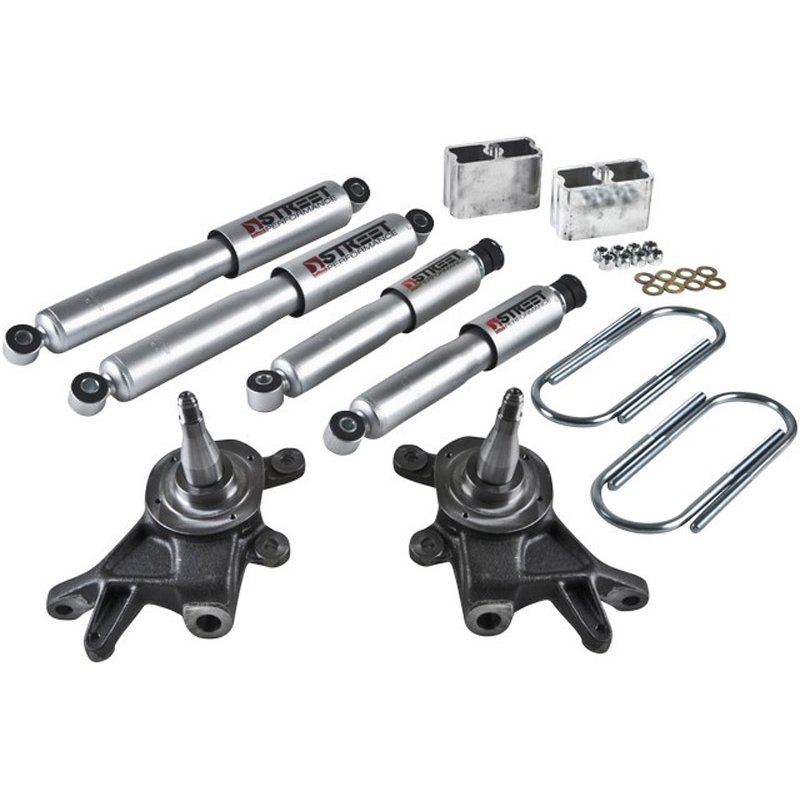 Belltech | Front And Rear Complete Kit W/ Street Performance Shocks - D21 / Pickup 1990-1997
