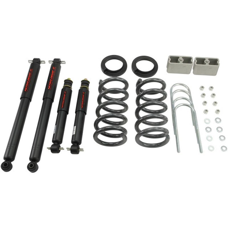 Belltech | Front And Rear Complete Kit W/ Nitro Drop 2 Shocks - Sonoma 2.2L4.3L 1994-2003