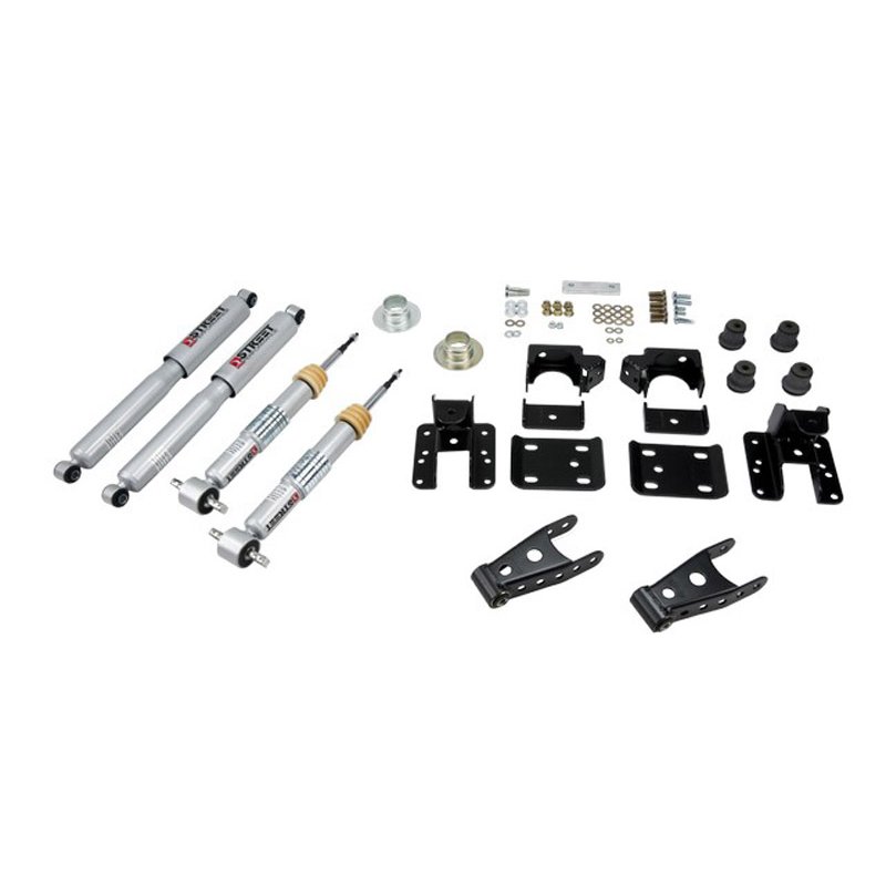 Belltech | Front And Rear Complete Kit W/ Street Performance Shocks - Silverado / Sierra 1500 / Classic 2007-2013