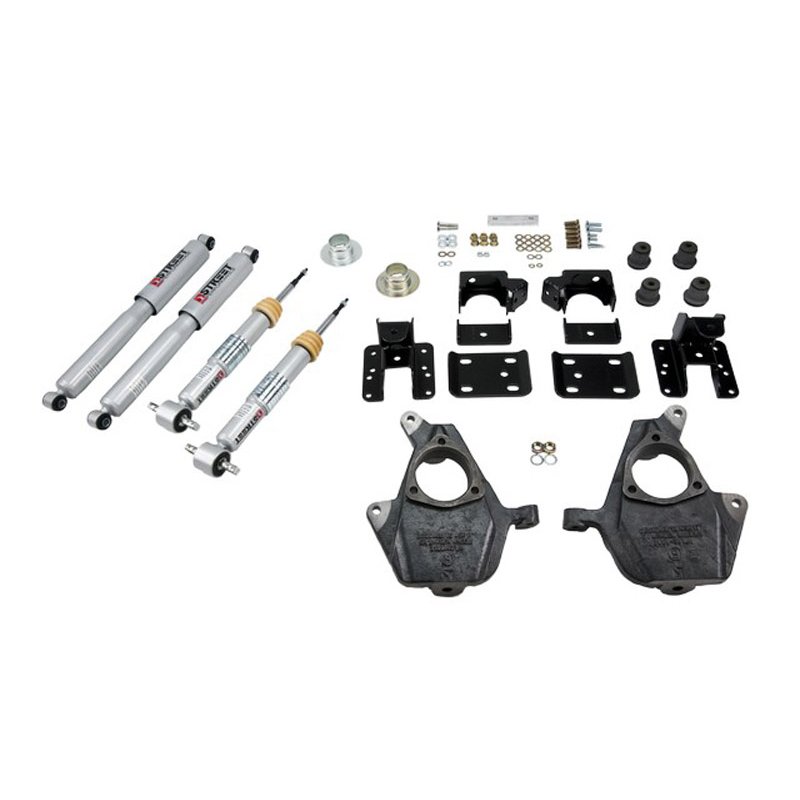 Belltech | Front And Rear Complete Kit W/ Street Performance Shocks - Silverado / Sierra 1500 2007-2013