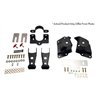 Belltech | 4" Drop Leaf Spring Shackle & Hanger Kit (Front Hanger/Rear Shackle) - Silverado / Sierra 1500 2000-2006