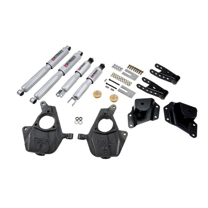 Belltech | Front And Rear Complete Kit W/ Street Performance Shocks - Silverado / Sierra 1500 / Classic 2001-2007