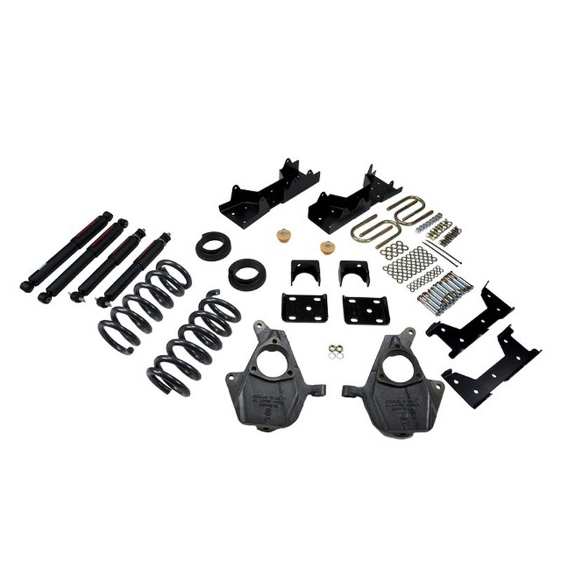 Belltech | Front And Rear Complete Kit W/ Nitro Drop 2 Shocks - Silverado / Sierra 1500 / Classic 2001-2007