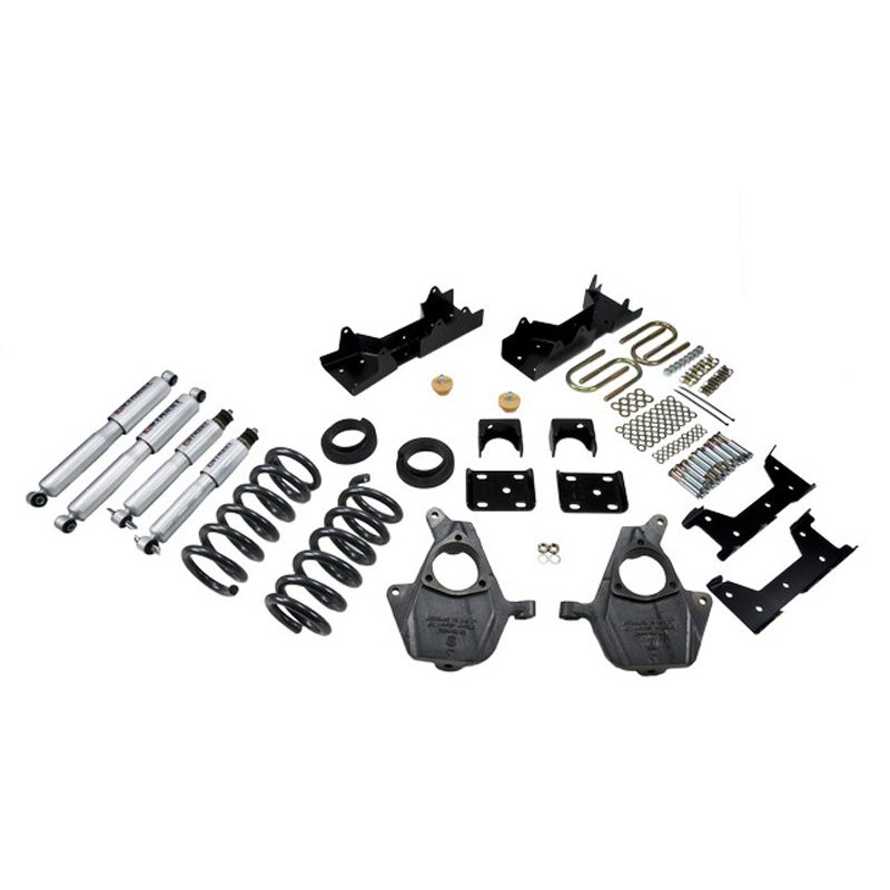 Belltech | Front And Rear Complete Kit W/ Street Performance Shocks - Silverado / Sierra 1500 / Classic 2004-2007