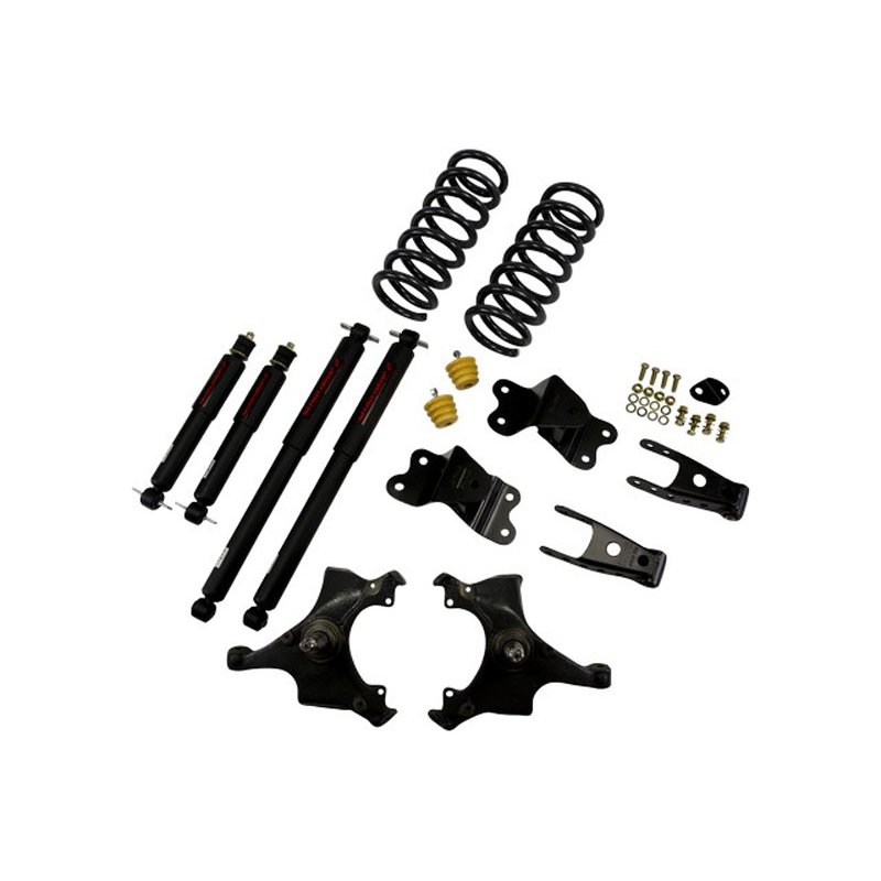 Belltech | Front And Rear Complete Kit W/ Nitro Drop 2 Shocks - C1500 1990-1991
