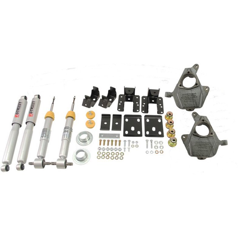 Belltech | Front And Rear Complete Kit W/ Street Performance Shocks - Silverado / Sierra 1500 2014-2016
