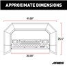 ARIES | AdvantEDGE 5-1/2" Black Aluminum Bull Bar with Lights - F-150 2004-2020