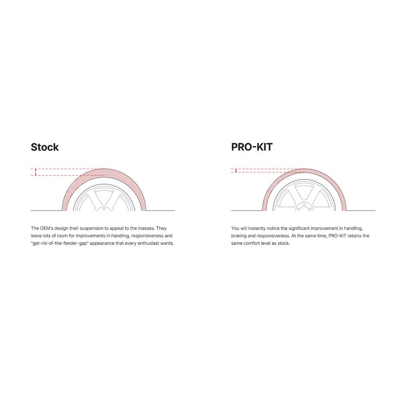 Eibach | PRO-KIT Performance Springs (Set of 4 Springs) - Charger 6.2L / 6.4L 2015-2024