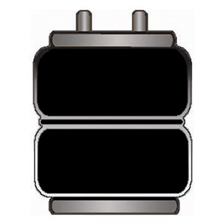 Firestone Ride-Rite | Ride-Rite Replacement Bellows - 268C 1/4 OFF 2BT BN