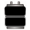 Firestone Ride-Rite | Ride-Rite Replacement Bellows - 268C 1/4OFF 2BT